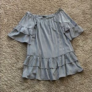 Off shoulder casual dress